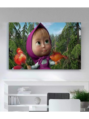 MonoStella Çocuk Odası Için Dekoratif Kanvas Tablo
