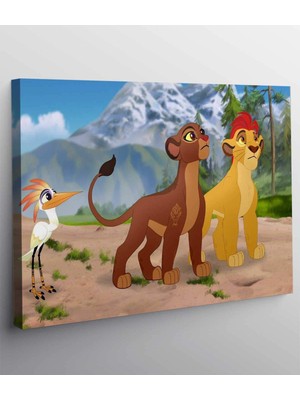 MonoStella Çocuk Odası Için Dekoratif Kanvas Tablo