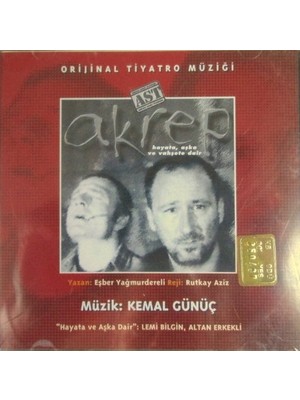 Yeni Dünya Müzik Kemal Günüç – Akrep (Orijinal Tiyatro Müziği) CD