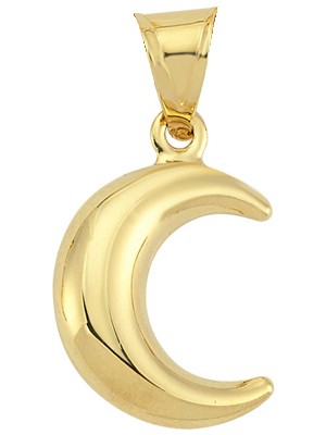 Altın Sepeti Altın Hilal Kolye Ucu