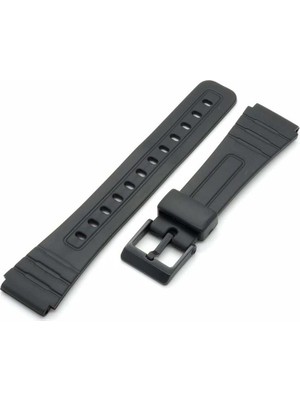 onlinekordon Casio F-91W F-105W Plastik Erkek Saat Kordonu