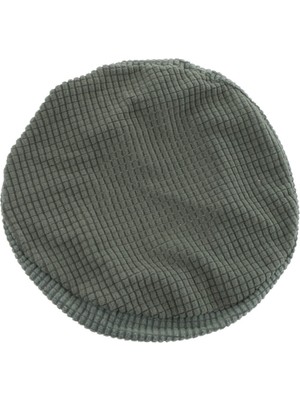 Rivero Blesiya Sıkı Yuvarlak Bar Taburesi Kapak Sandalye Koltuk Minderi 30-38 cm Ordu Yeşil Uyar  (Yurt Dışından)