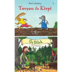 Tavşan ile Kirpi - Üç Dilek - Axel Scheffler 2 Kitap Set