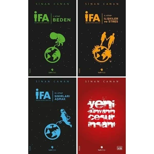 İfa: İnsanın Fabrika Ayarları  1.Kitap: Beden - 2.Kitap:Ilişkiler ve Stres- 3.Kitap: Sınırları Aşmak - Yeni Dünyanın Cesur Insanı - Sinan Canan