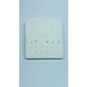 Begonia Accessories925 Ayar Gümüş, 6 Adet Zirkon Taşlı Hızma Set