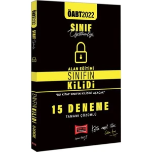 Yargı Yayınevi 2022 ÖABT Sınıf Öğretmenliği Sınıfın Kilidi Tamamı Çözümlü 15 Deneme - 
Gökan Araz