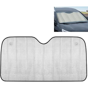 Polham Araç Ön Cam Güneşliği 70CM*140CM 5 Katmanlı Isı Yalıtımlı Güneşlik Katlanabilir Güneşlik
