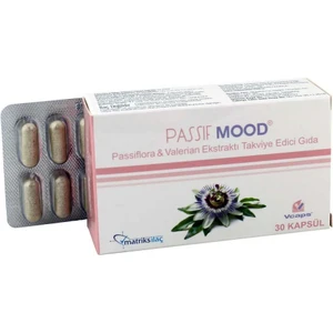 Passif Mood Passiflora ve Kediotu Ekstraktı Takviye Edici Gıda 30 Kapsül