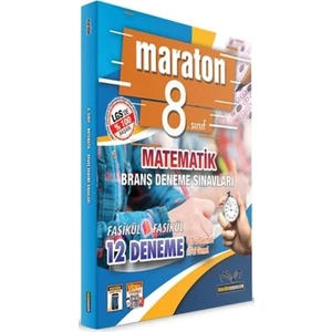 Maraton Yayıncılık Maraton 8.sınıf Matematik Branş Deneme Sınavı