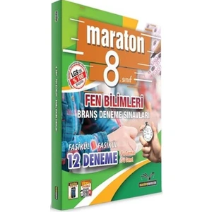 Maraton Yayıncılık Maraton 8.sınıf Fen Bilimleri Branş Deneme Sınavı