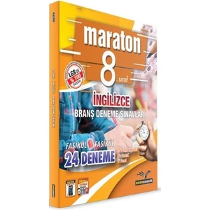 Maraton Yayıncılık Maraton 8.sınıf Ingilizce Branş Deneme Sınavı