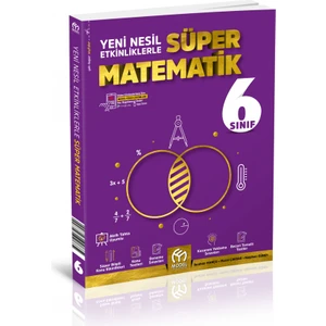 Model Eğitim Yayıncılık 6. Sınıf Süper Matematik Soru Bankası