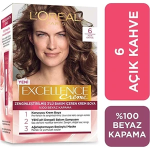 L'Oréal Paris Loreal Paris Marka: L'oreal Paris Excellence Excellence Creme 6 Açık Kahve Kategori: Saç Boyası