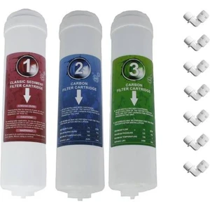 Su Arıtma Filtre Seti 3'lü Inline Set
