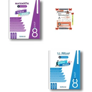 Pruva Akademi 8. Sınıf Sınav Modu Matematik - Inkılap Tarihi Deneme Set
