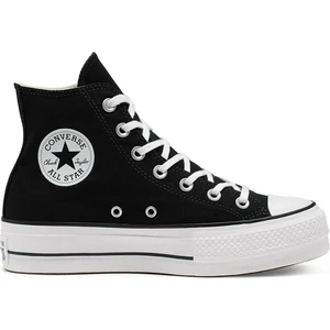Chuck Taylor All Star Lift Yüksek Taban Kadın Spor Ayakkabı Siyah 560845C V1