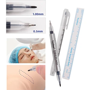 Kaş Işaretleme ve Ölçüm Kalemi Microblading Kalıcı Makyaj Uygulamalarında