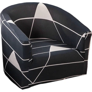 Kulüp Sandalye Slipcover Polyester Kaymaz Kaymaz Elastik Kol Sandalye Kapak Deseni 6