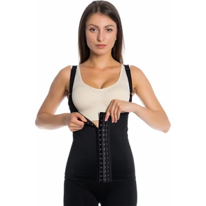 Askılı Çelik Balenli Inceltici Sıkılaştırıcı Doğum Sonrası Latex Korse Bel ve Göbek Lateks Lohusa Korsesi