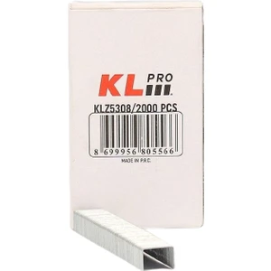 KL Pro  8mm Elektrikli Zımba Tabanca Zımbası 2000 Adet KLZ5308