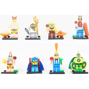 Spongebob Squarepants Aksiyon Figürleri Tuğla Oyuncak (Yurt Dışından)