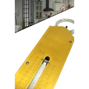Pocket Balance EK522 50 kg Kapasiteli Mekanik Metal El Kantarı Tartısı 1410