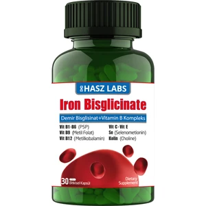 Farm Arel Hasz Labs Iron & B Kompleks 30 Kapsül