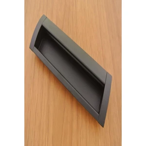 Azm Hırdavat Yeni Gömme Mat Siyah Kulp 128 mm