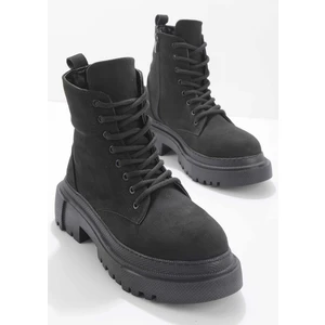 Siyah Süet  Kadın Bot & Bootie K026780201
