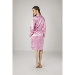 Bambo Cotton Saten Bayan Sabahlık Bornoz