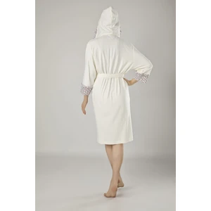 Krem Penye Bambu Cotton Bayan Sabahlık