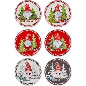 The Mia Gnomes Pasta Tabağı 6'lı Set 19 cm