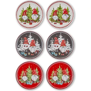 The Mia Gnomes Servis Tabağı 6'lı Set - 26 cm