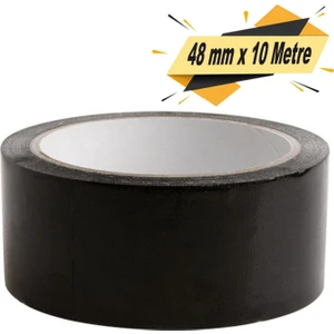Bondit Tamir Bandı 48 mm x 10 Mt Çok Amaçlı Duct Tape Takviye Bant (Siyah)