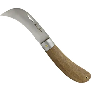 Aşı Bıçağı Eğri Uçlu Ara Çakı Bağ Bıçağı Paslanmaz Çelik  21 cm