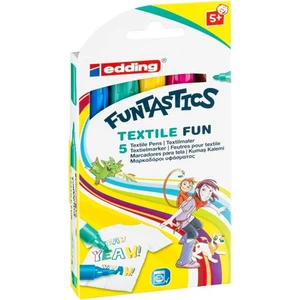 Funtastıcs Kumaş Boyama Kalemi 5'li Set ED17K599 Kurşun Kalemler