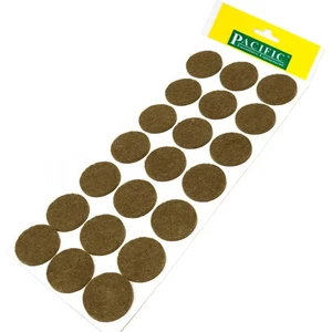 Pc 6130 Br Yuvarlak 30 mm Kendinden Yapışkanlı Zemin Koruyucu Keçe 21 Li Kahverengi