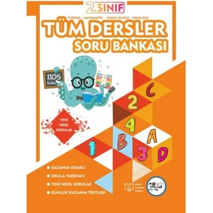 Ahtapot Yayınları 2. Sınıf Tüm Dersler Soru Bankası