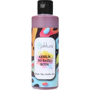 Su Bazlı Akrilik Boya 200 ml MK075 Mürdüm