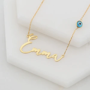 925 Gümüş Isimli 925 Ayar Gümüş Kolye