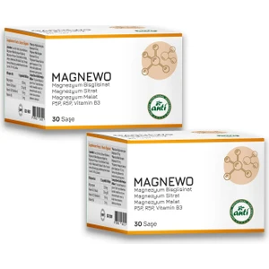 Magnewo Efervesan Magnezyum 30 Saşe x 2 Adet