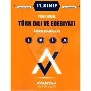 Avantaj Yayınları Muhtelif  11. Sınıf Türk Dili ve Edebiyatı Soru Bankası