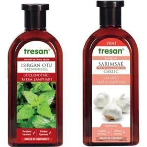 Sarımsaklı Şampuan 300 ml + Isırgan Otu Şampuan 300 ml