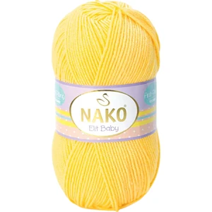 Elit Baby Anti-Pilling El Örgü Ipi Ipliği Yünü Renk KODU:2857-SARI