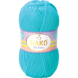 Elit Baby Anti-Pilling El Örgü Ipi Ipliği Yünü Renk KODU:3323-TURKUAZ