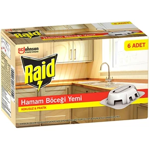 Hamam Böceği Yemi 6 Lı Her Tablet ile 3 Ay Koruma Kategori Sinek  ve Kovucu