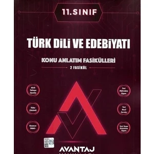 Avantaj Yayınları Muhtelif  11. Sınıf Türk Dili ve Edebiyatı Konu Anlatım Fasikülleri