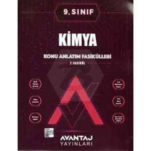 Avantaj Yayınları Muhtelif  9. Sınıf Kimya Konu Anlatım Fasikülleri
