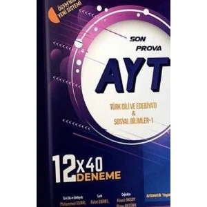 Muhtelif Aritmetik Son Prova AYT Türk Dili & Sosyal Deneme