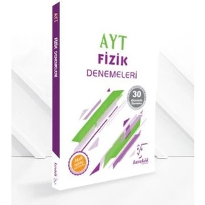 Karekök Yayıncılık Muhtelif AYT Fizik 30 Deneme